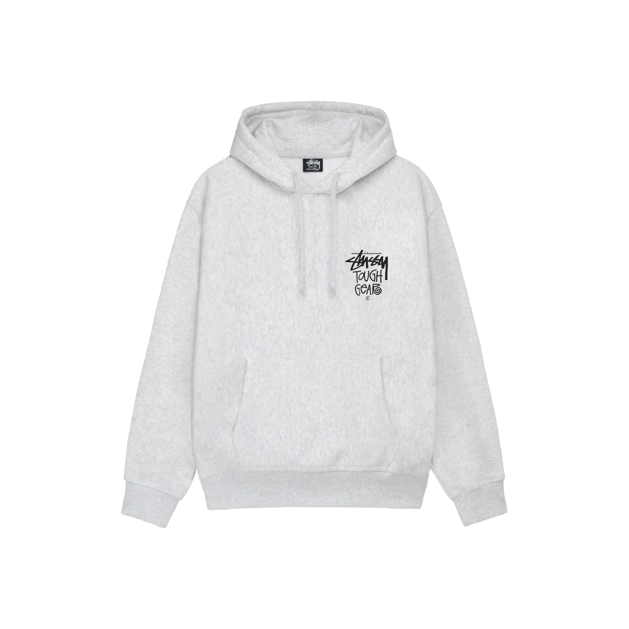 Stüssy Tough Gear Hoodie Ash Heather (SS24) – STEALPLUG KL